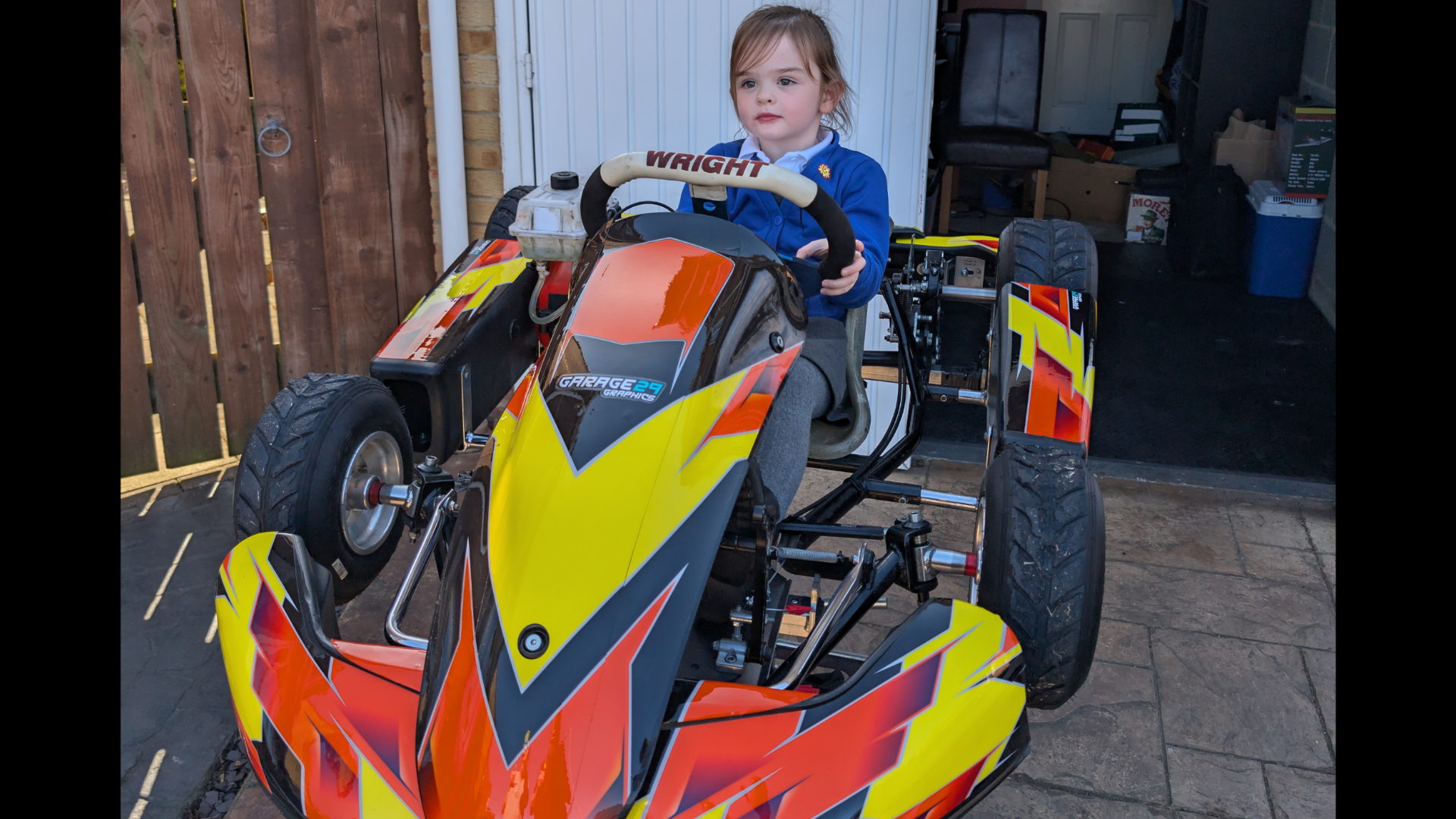 Ella-Rose karting